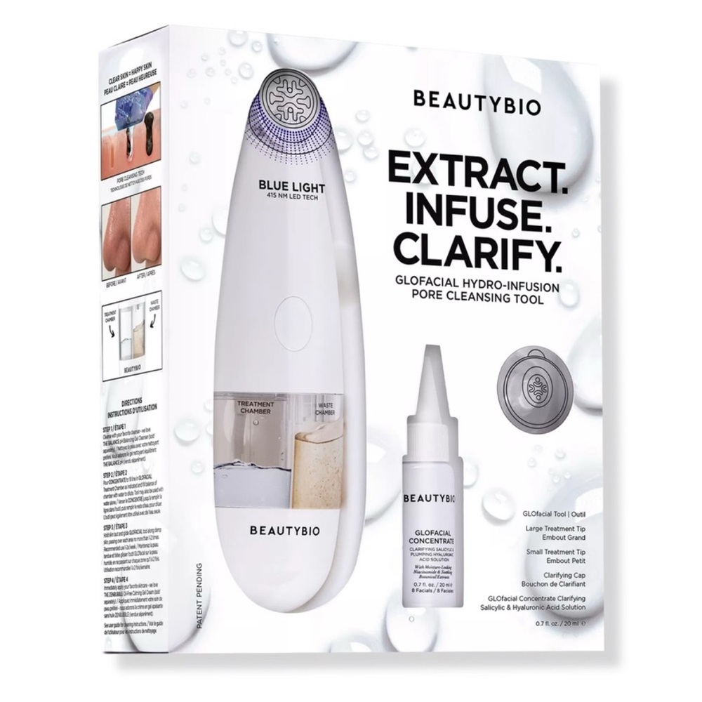 BeautyBio White Skincare Tool Set